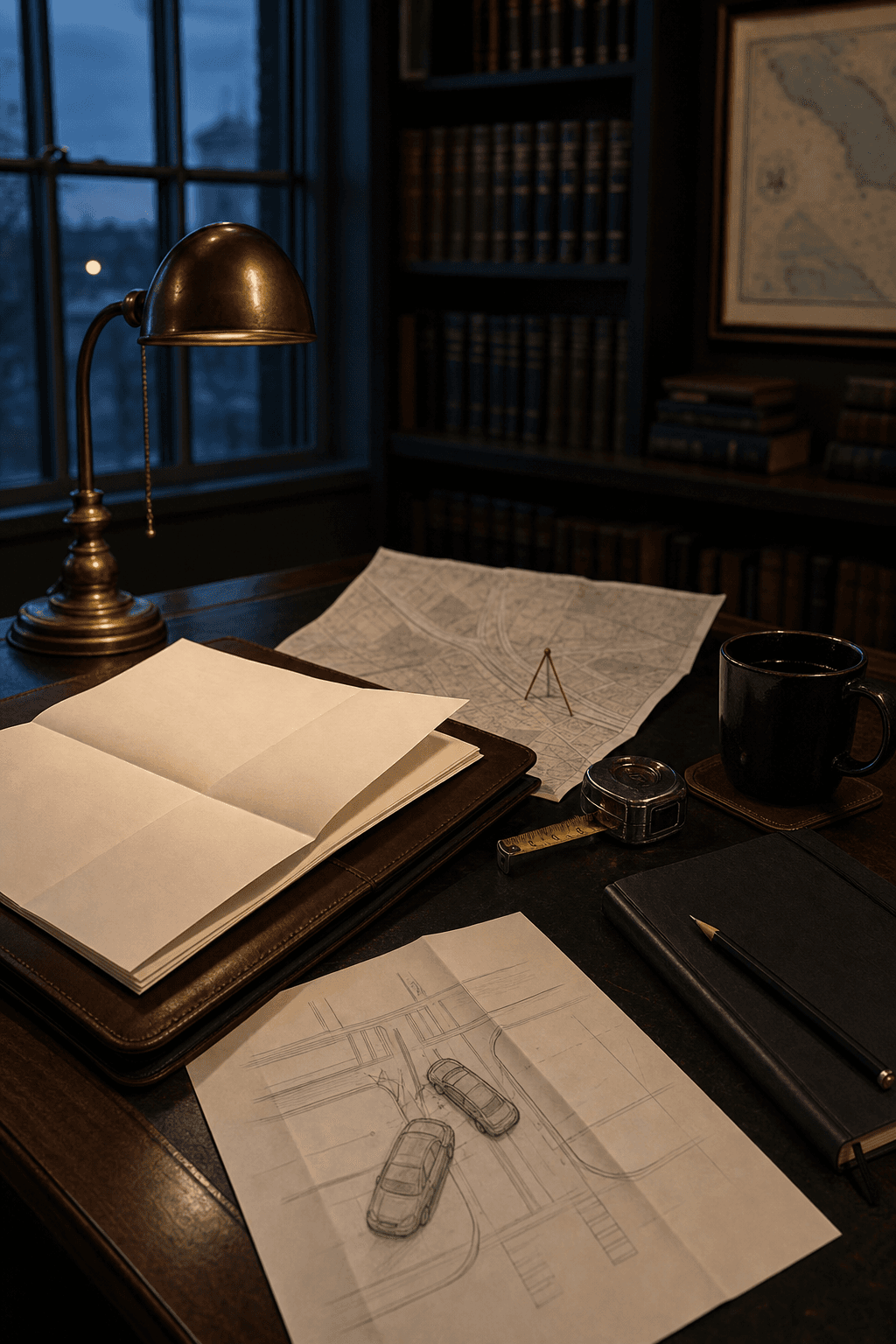 Wrongful death demand letter sectional walkthrough on attorney drafting desk with state Wrongful Death Act binders